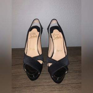 Christian Louboutin
Black Sling Back Heels
Size 35 (5)